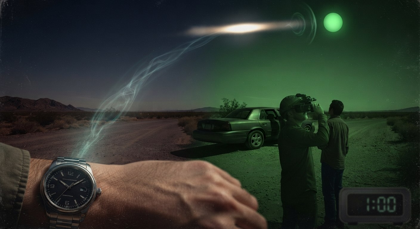 L'orologio che salta 25 minuti nei file UFO dell'FBI