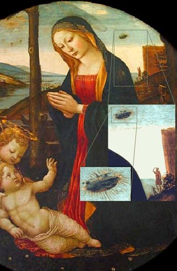 Ufo nell’Arte Antica