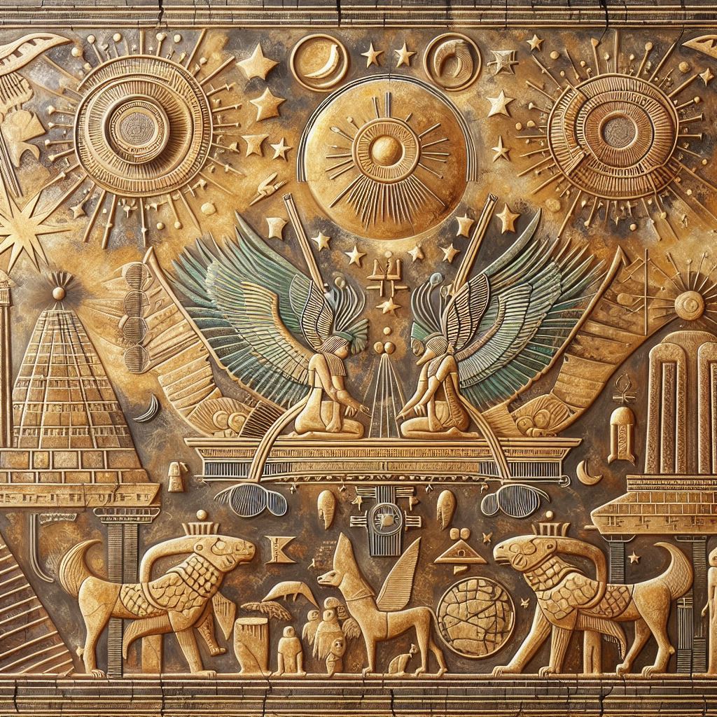 "Gli Anunnaki e l'Età dell'Oro: Storie di Dei e Uomini"