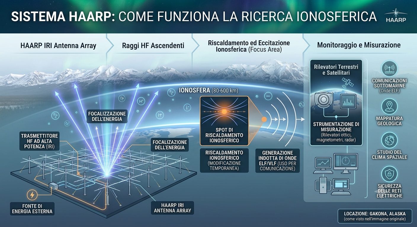 HAARP, EISCAT, Sura: la mappa dei riscaldatori ionosferici
